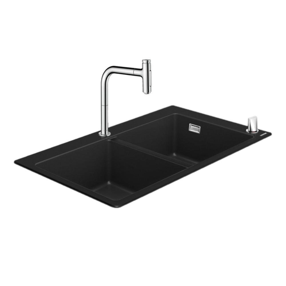 Hansgrohe C51-F770-10 Комбинация для кухни 370/370 хром