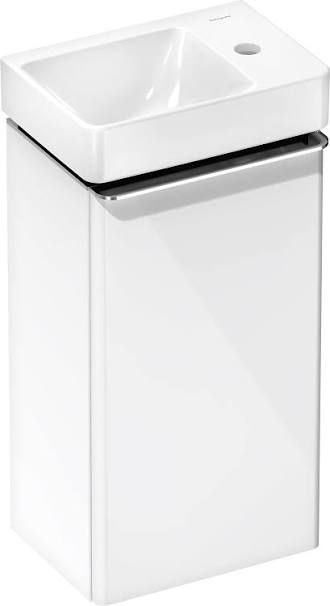 Тумба с раковиной Hansgrohe Xelu Q 54365000 340/245 белый/хром