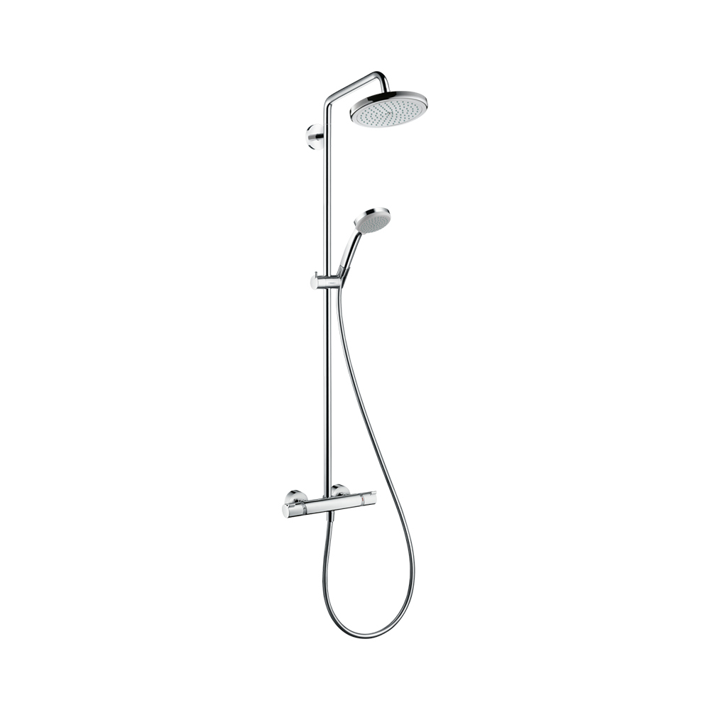 Hansgrohe Croma Showerpipe 220 1jet EcoSmart 9 л/мин с термостатом хром