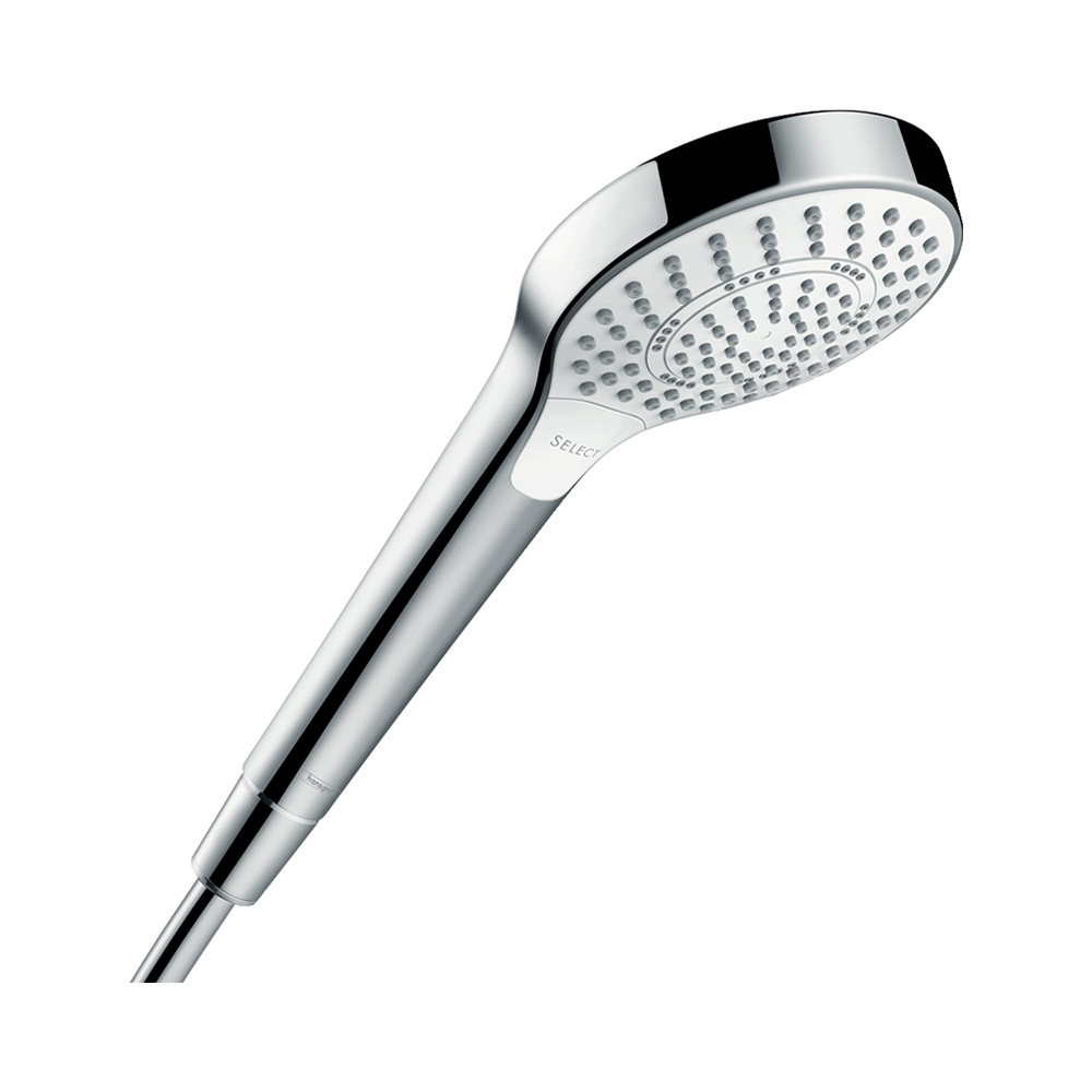 Hansgrohe Croma Select S Multi ручной душ хром-белый матовый