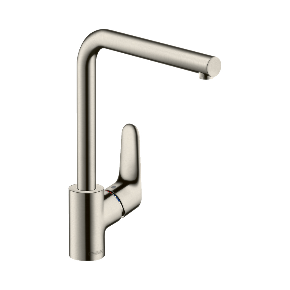 Hansgrohe Focus M41 Кухонный смеситель однорычажный 280 jet сталь