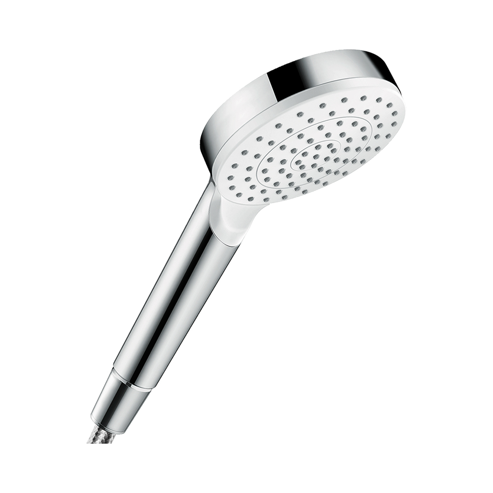 Hansgrohe Crometta Ручной душ 1jet Green 6 л/мин хром-белый матовый