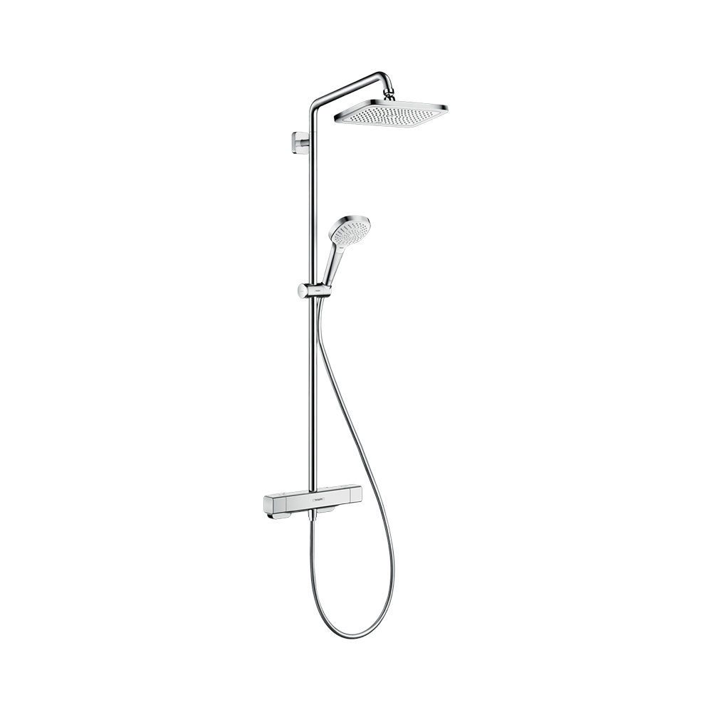 Hansgrohe Croma E Showerpipe 280 1jet Душевой набор с термостатом хром