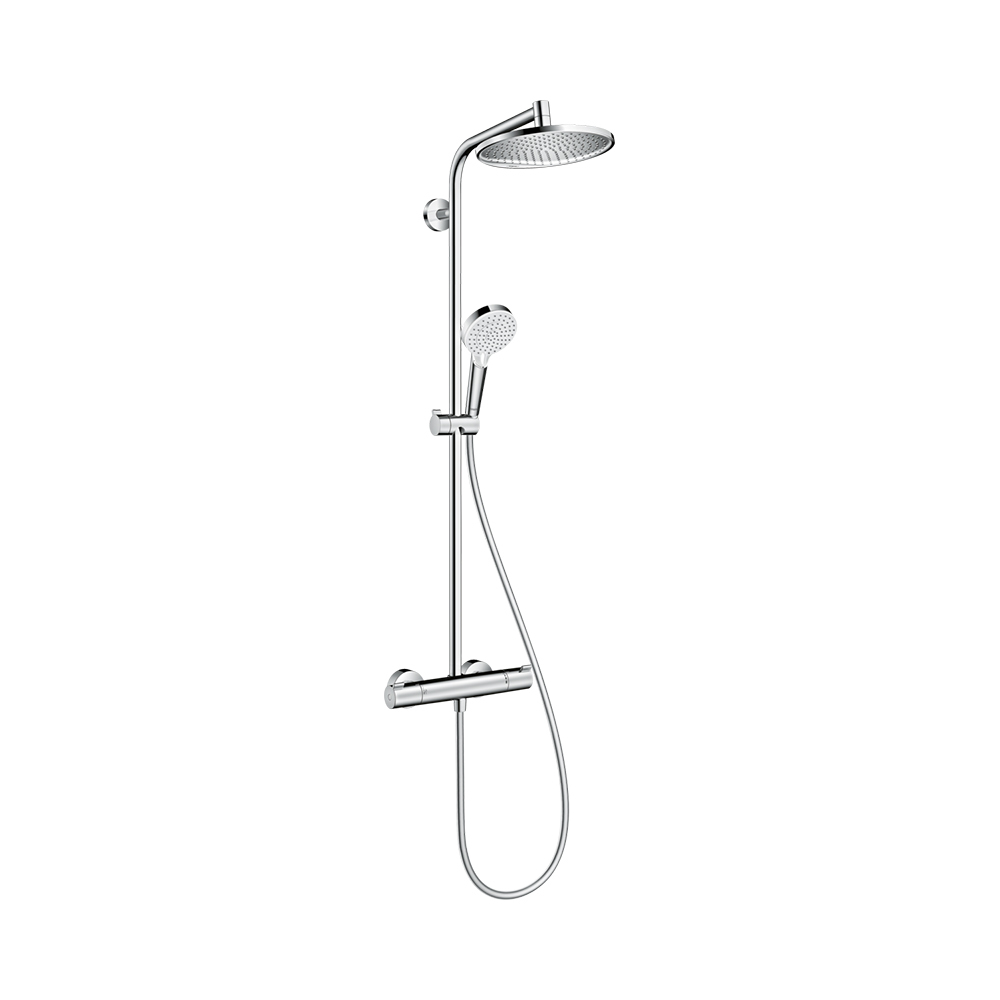 Hansgrohe Crometta S Showerpipe 240 1jet EcoSmart 9 л/мин с термостатом хром