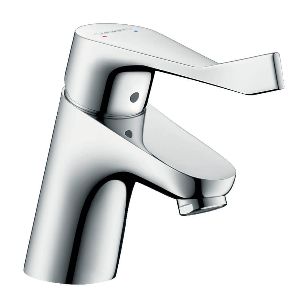 Hansgrohe Focus Смеситель для раковины 70 без сливного набора с длинной рукояткой хром