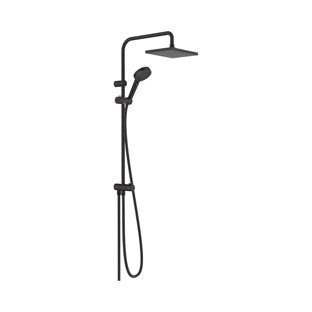 Hansgrohe Vernis Shape Showerpipe 230 1jet Reno черный матовый