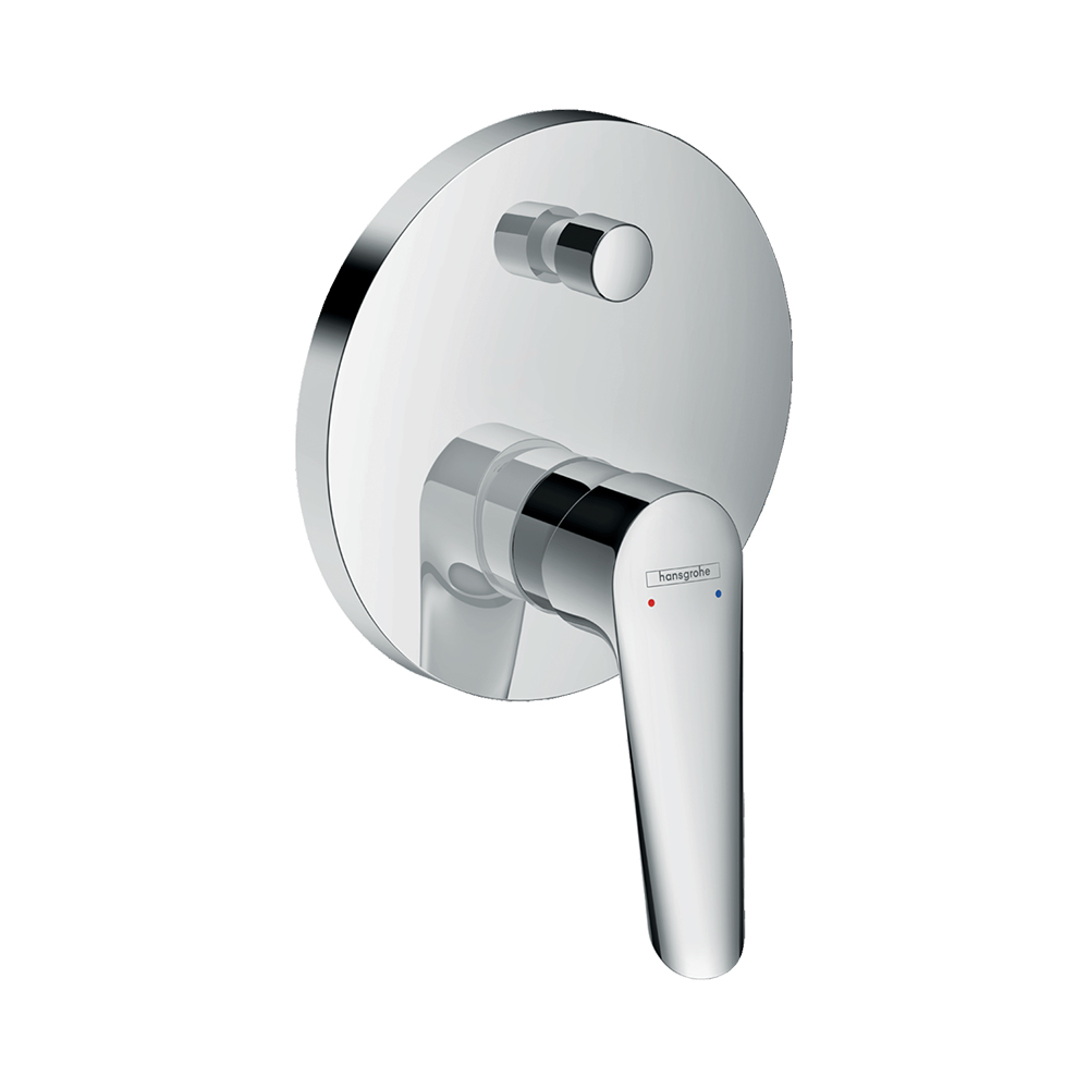 Hansgrohe Logis E Смеситель для ванны однорычажный скрытый монтаж хром