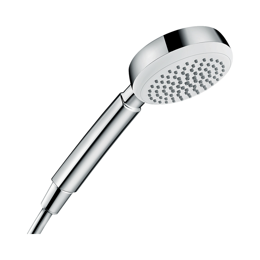 Hansgrohe Crometta 100 Ручной душ 1jet EcoSmart 9 л/мин хром-белый матовый