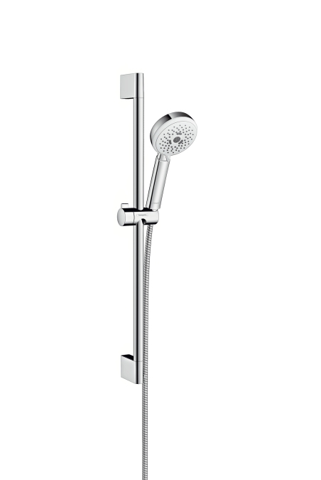 Hansgrohe Crometta 100 Multi 65 см душевой гарнитур хром-белый матовый