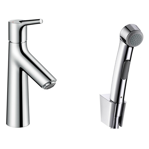 Hansgrohe Talis S Смеситель для раковины с гигиеническим душем хром