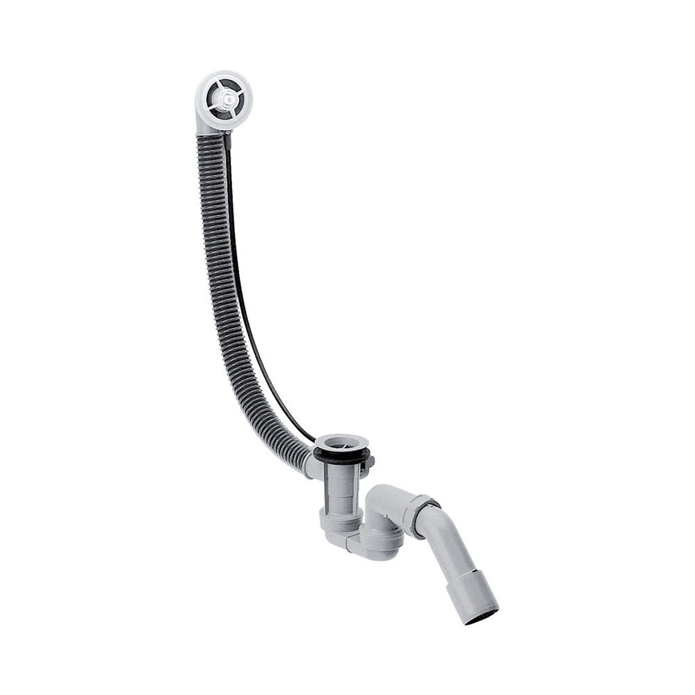 Hansgrohe Flexaplus Скрытая часть набора для слива и перелива для стандартных ванн серый