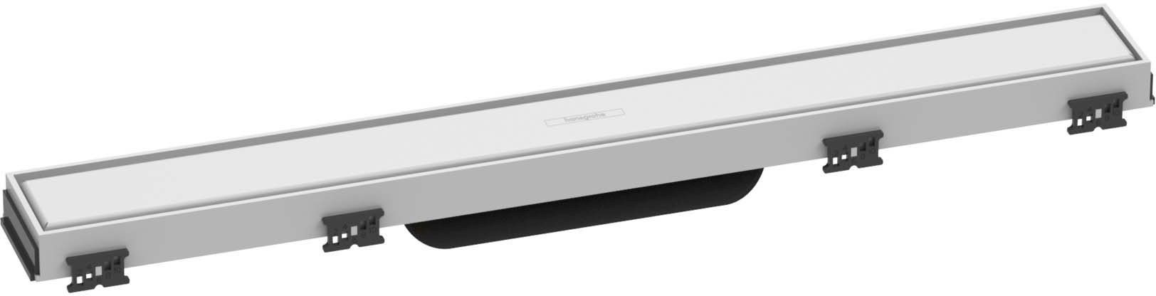 Внешняя часть трапа Hansgrohe RainDrain Rock 56036700 60 см матовый белый
