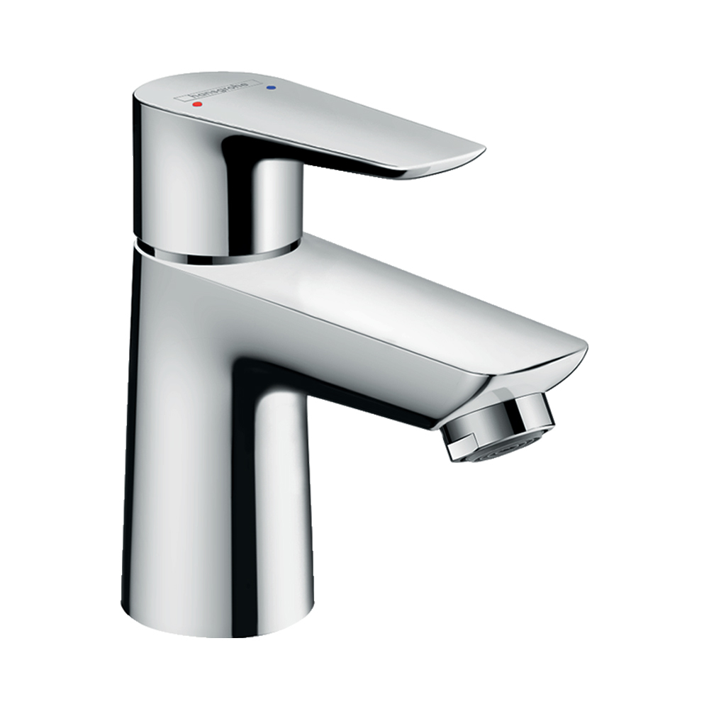 Hansgrohe Talis E Смеситель для раковины 80 однорычажный для водонагревателей открытого типа со сливным гарнитуром хром