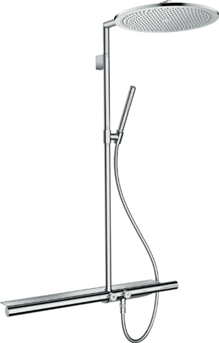 Душевая система AXOR ShowerSolutions Showerpipe с термостатом 800 и верхним душем 350 1jet, хром