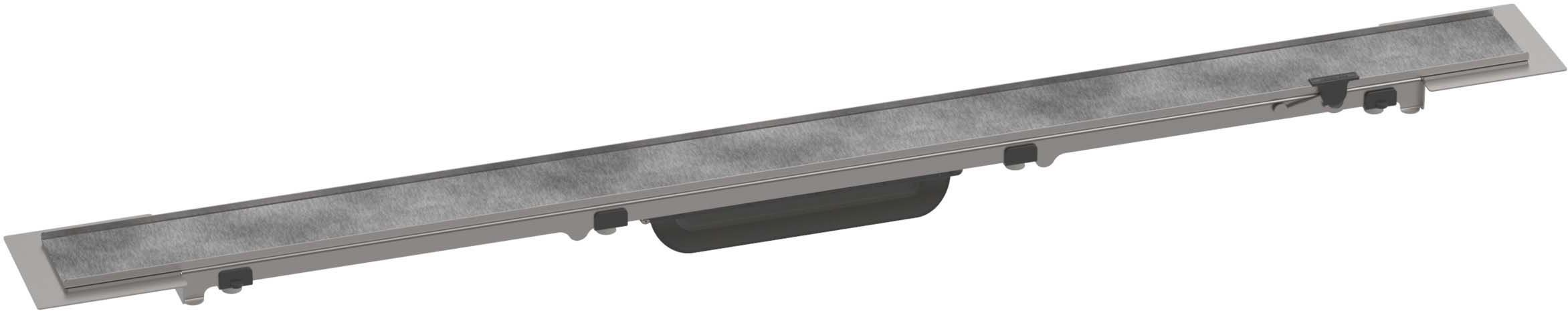 Внешняя часть трапа Hansgrohe RainDrain Rock 56031000 90 см хром