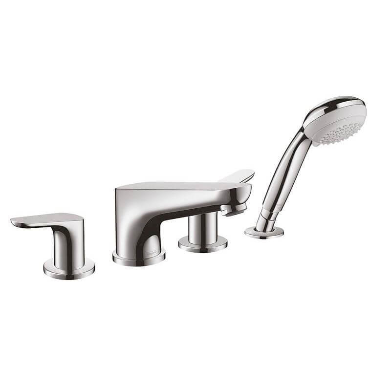 Hansgrohe Focus Смеситель на край ванны на 4 отверстия хром