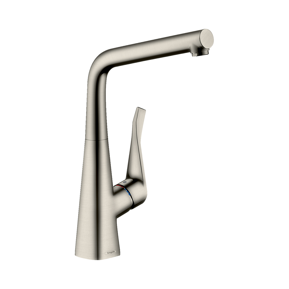 Hansgrohe Metris M71 Кухонный смеситель однорычажный 320 1jet сталь