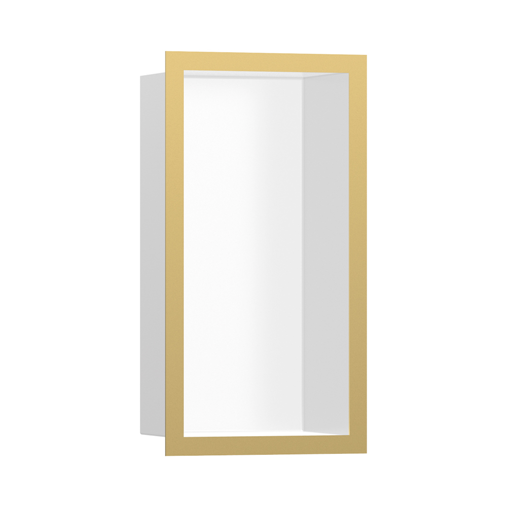 Hansgrohe XtraStoris Individual Встраиваемая в нишу полка 300/150/100 золото