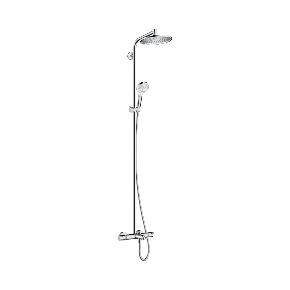 Hansgrohe Crometta S Showerpipe 240 1jet душевая система с термостатом для ванны хром