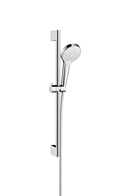 Hansgrohe Croma Select S  Vario 65 cm душевой гарнитур хром-белый матовый