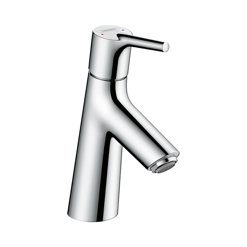 Hansgrohe Talis S Смеситель для раковины 80, LowFlow 3,5 л / мин, однорычажный, без сливного набора хром