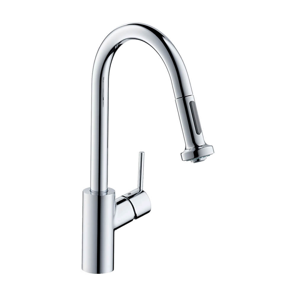 Hansgrohe Talis M52 Кухонный смеситель однорычажный 220 Eco с вытяжным душем 2jet хром