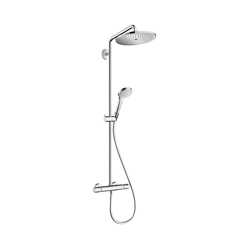 Hansgrohe Croma Select S Showerpipe 280 1jet Душевой набор с термостатом хром