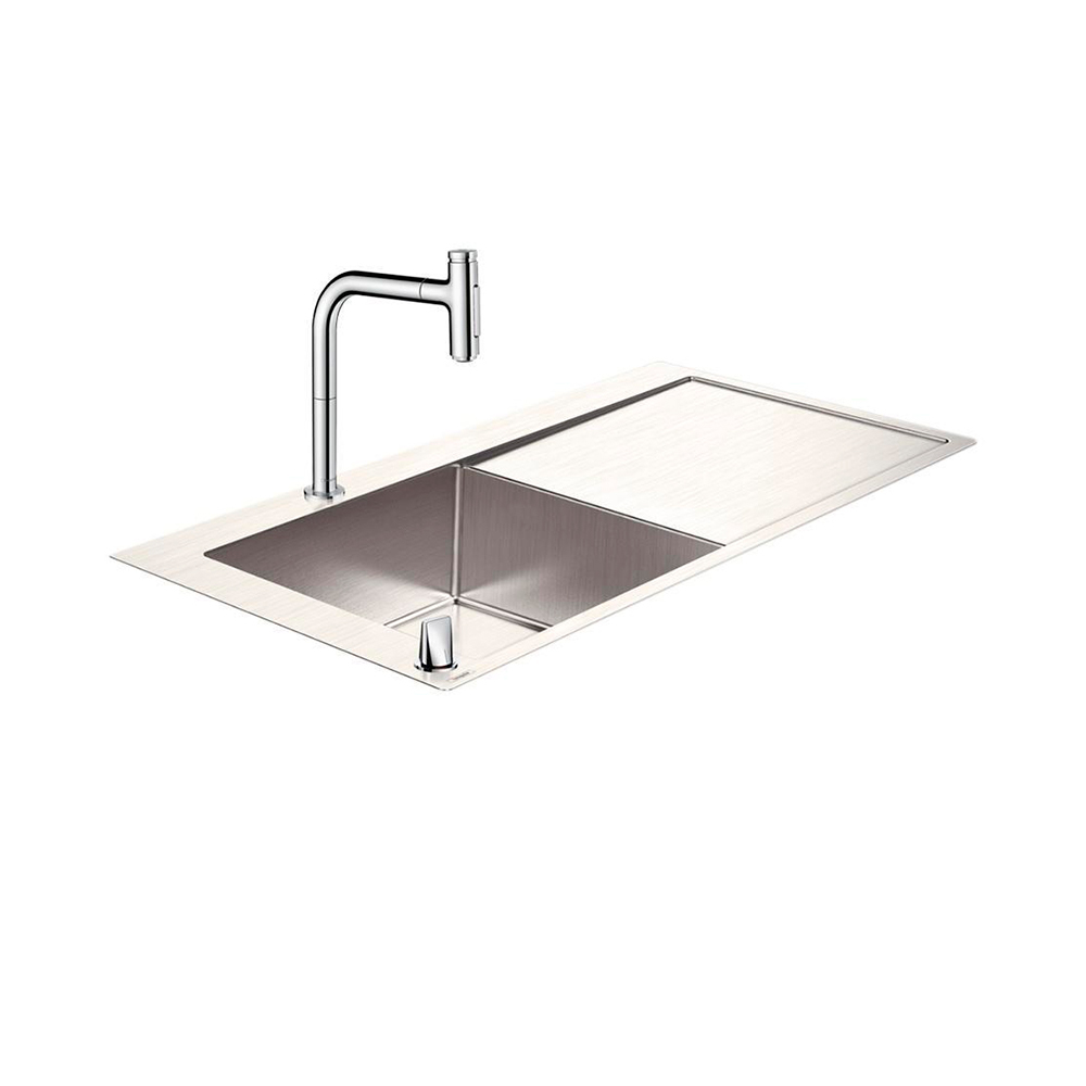 Hansgrohe C71-F450-07 Комбинация для кухни 450 с крылом хром