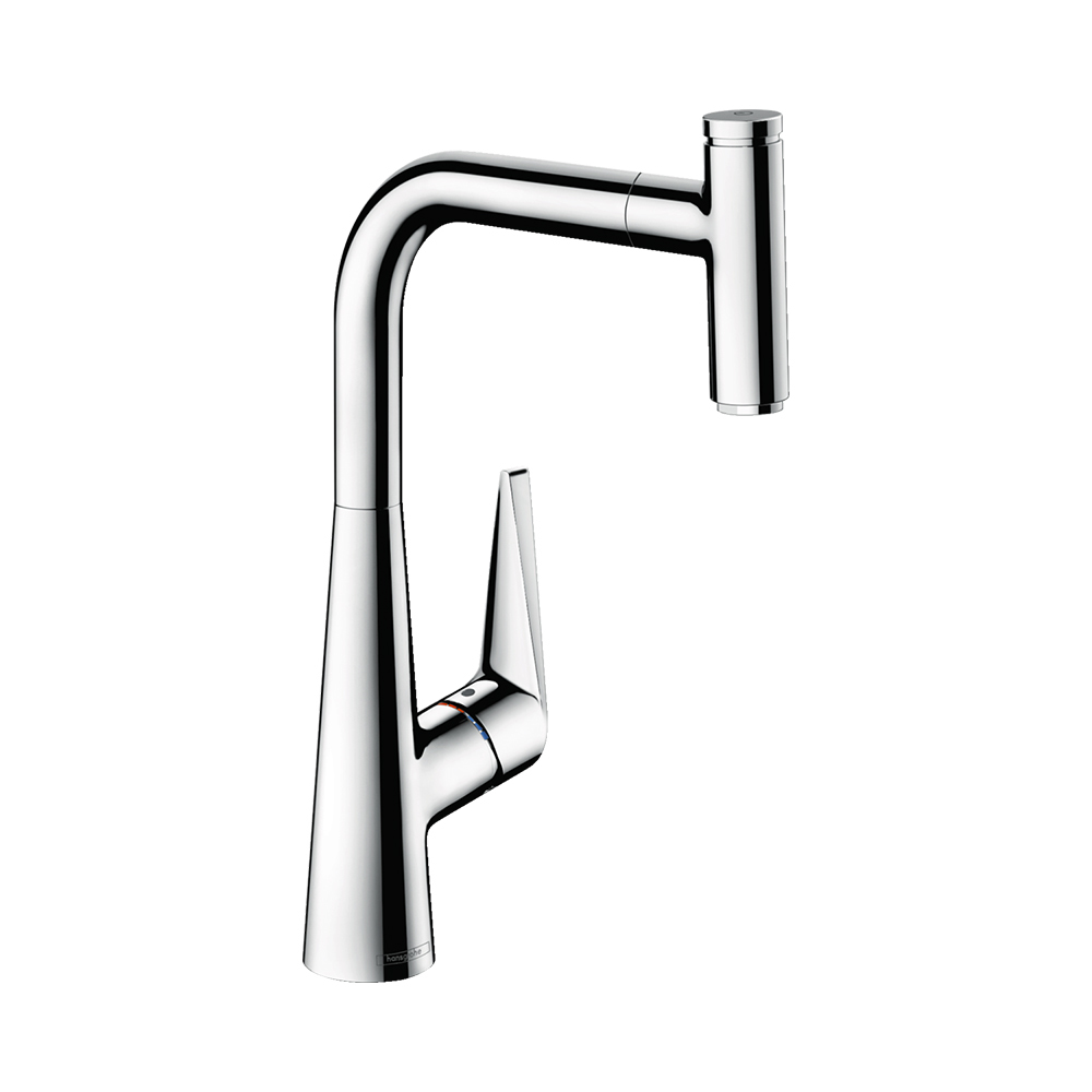 Hansgrohe Talis Select M51 Кухонный смеситель однорычажный 300 с вытяжным изливом 1jet sBox хром