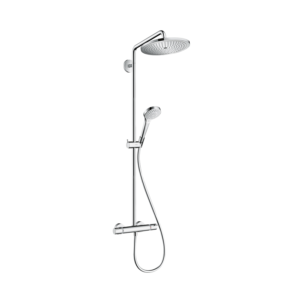 Hansgrohe Croma Select S Showerpipe 280 1jet EcoSmart 9 л/мин с термостатом хром