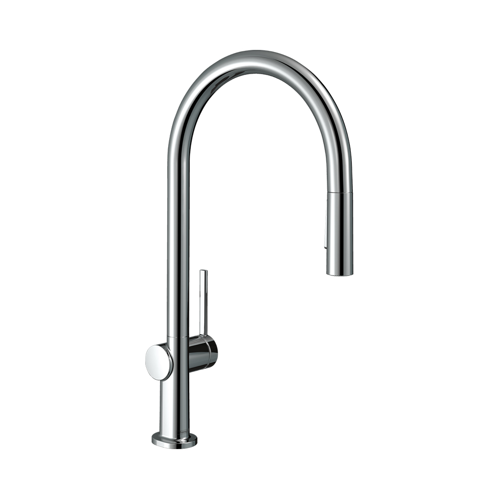 Hansgrohe Talis M54 Кухонный смеситель однорычажный 210 с вытяжным душем 2jet sBox хром