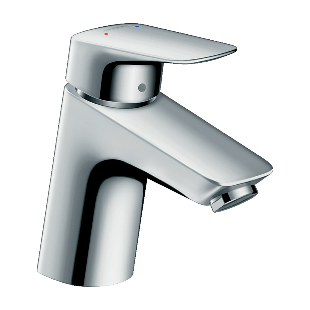 Hansgrohe Logis Смеситель для раковины 70 LowFlow 3,5 л / мин со сливным гарнитуром хром