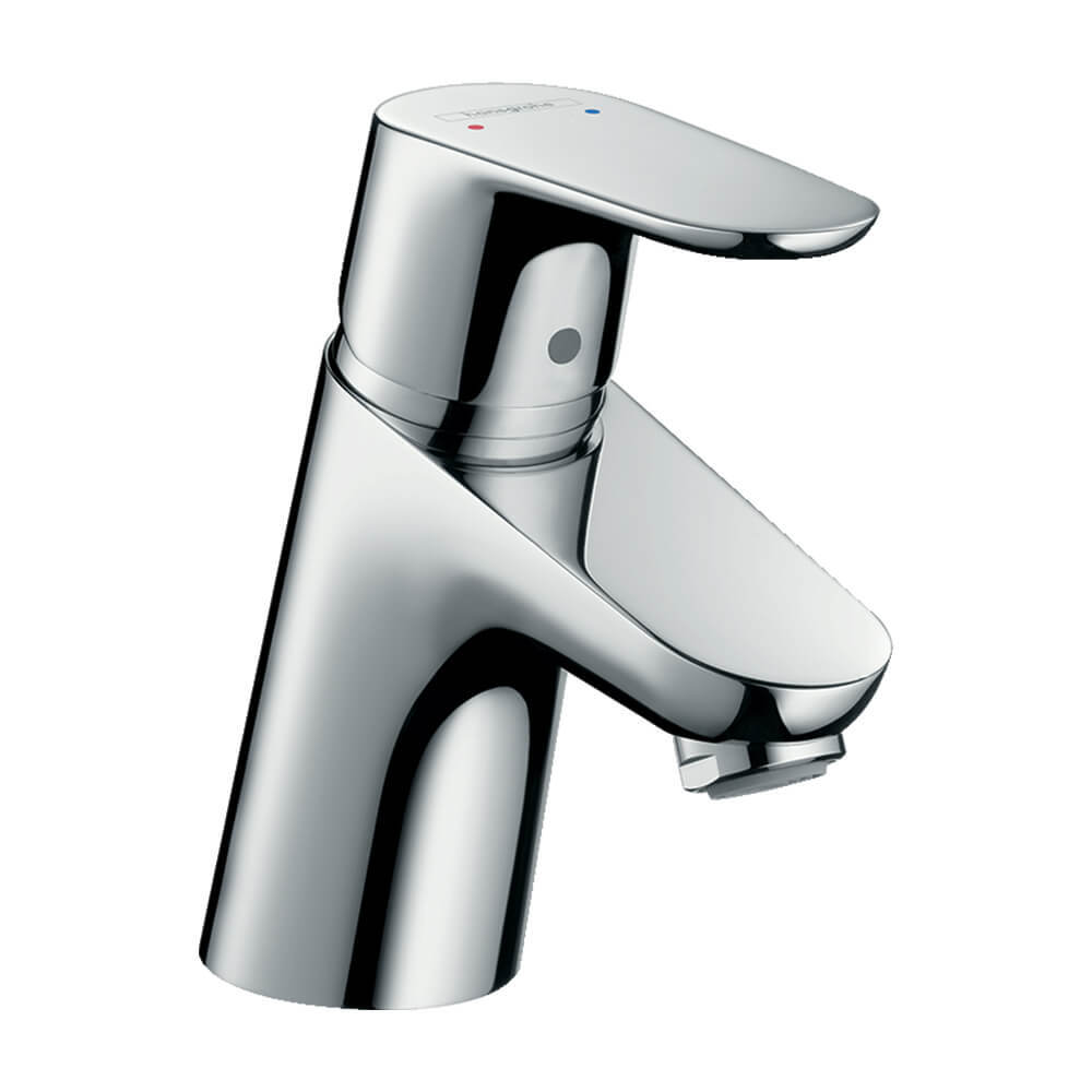 Hansgrohe Focus Смеситель для раковины 70 однорычажный со сливным гарнитуром хром