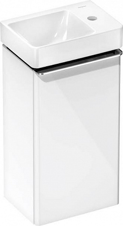 Тумба с раковиной Hansgrohe Xelu Q 54365000 340/245 белый/хром