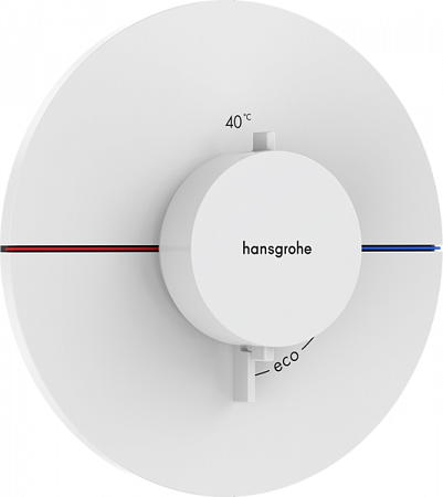 Термостат для скрытой установки Hansgrohe ShowerSelect Comfort S. 15559700. белый матовый