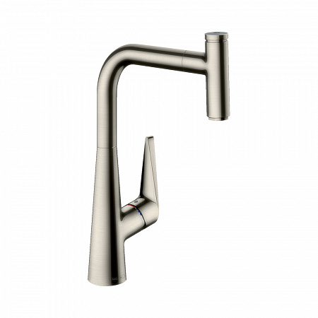 Hansgrohe Talis Select M51 Кухонный смеситель однорычажный 300 с вытяжным изливом 1jet sBox сталь