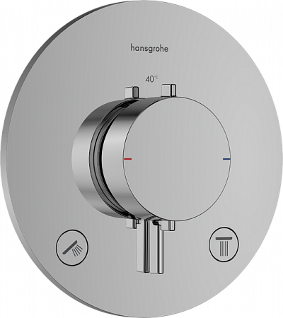 Термостат для скрытой установки Hansgrohe Ecostat Comfort S. 33715000. хром