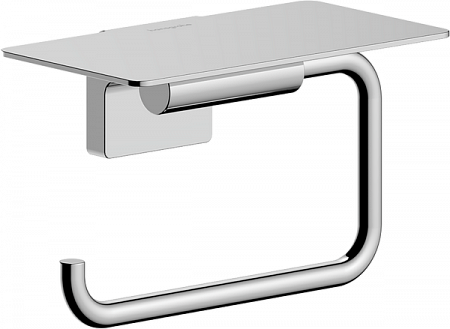 Держатель рулонов с полкой Hansgrohe AddStoris S 41789000. хром