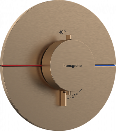 Термостат для скрытой установки Hansgrohe ShowerSelect Comfort S. 15559140. матовая бронза