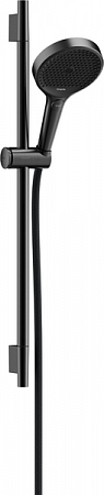 Душевой гарнитур Hansgrohe Rainfinity 28746340. матовый черный хром