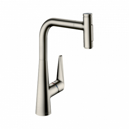 Hansgrohe Talis Select M51 Кухонный смеситель однорычажный 300 с вытяжным душем 2jet sBox сталь