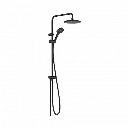 Hansgrohe Vernis Blend Showerpipe 200 1jet Reno EcoSmart черный матовый