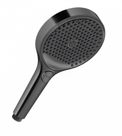 Ручной душ AXOR ShowerSphere130 3jet EcoSmart. матовый черный хром