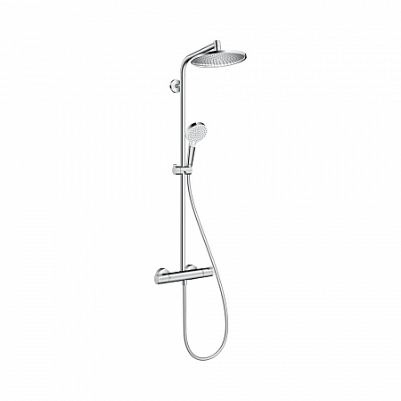 Hansgrohe Crometta S Showerpipe 240 1jet EcoSmart 9 л/мин с термостатом хром