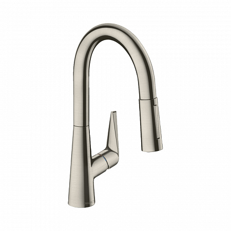 Hansgrohe Talis M51 Кухонный смеситель однорычажный 160 с вытяжным душем 2jet сталь