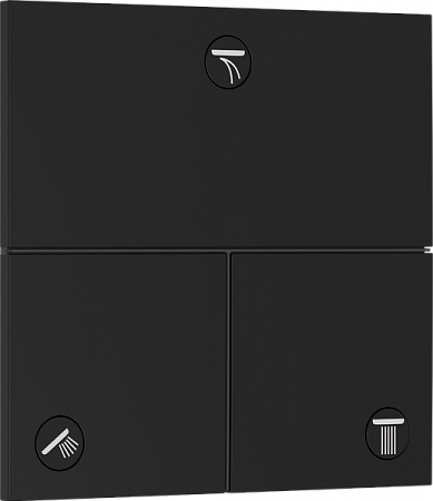 Клапан для скрытой установки Hansgrohe ShowerSelect Comfort S. 15573670. черный матовый