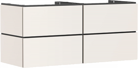 Тумба под раковину Hansgrohe Xilesa E 54306780 1375/550 матовый бежевый