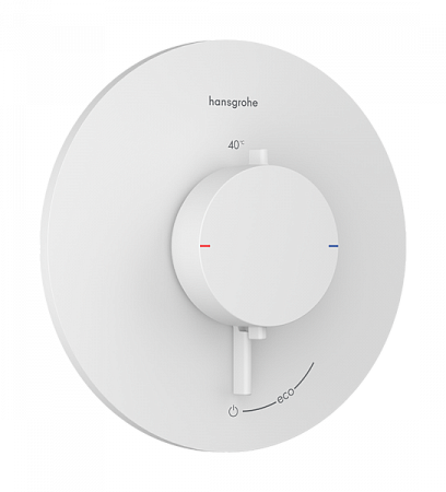 Термостат для скрытой установки Hansgrohe Ecostat Comfort S. 33714700. белый матовый