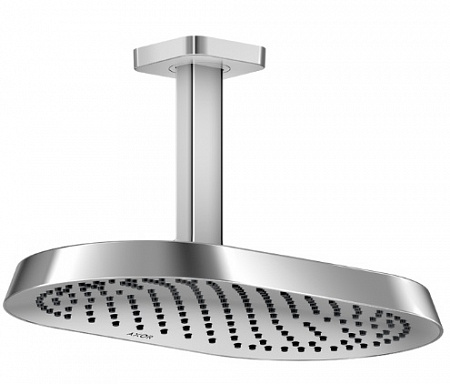 Верхний душ AXOR ShowerSphere 370/220 EcoSmart 1jet с потолочным креплением. хром