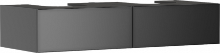 Тумба под раковину Hansgrohe Xevolos E 54318770 1370/550 матовый серый сланец/металлический сланцево-серый